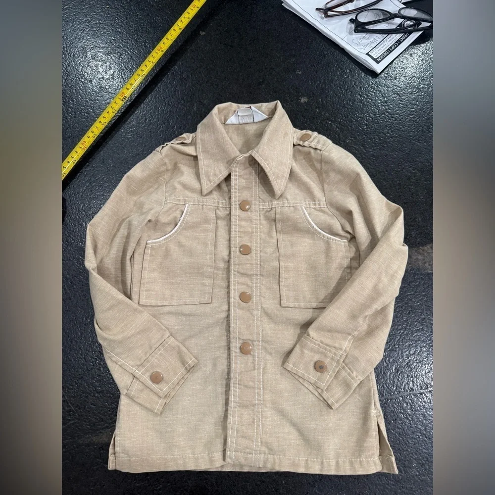 1970s Boys Size 8 Vintage JC Penny Jacket
